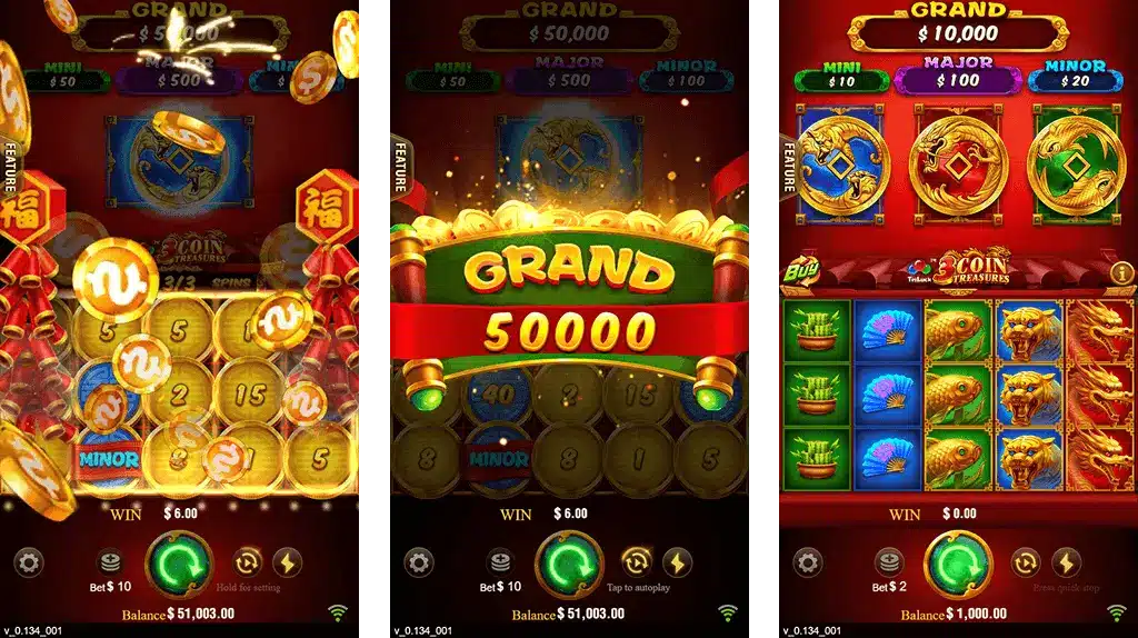 3 Coins 10Club Bonus